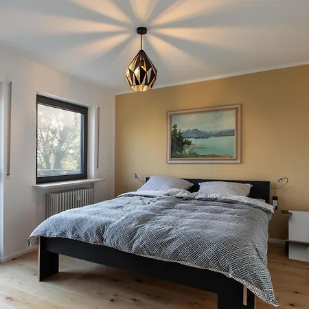 Seeblick, Ruhe, Licht & Design Im Oberstueberl Mit Alpenpanorama Seeon-Seebruck