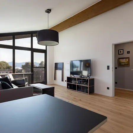 Appartamento Seeblick, Ruhe, Licht & Design Im Oberstueberl Mit Alpenpanorama *